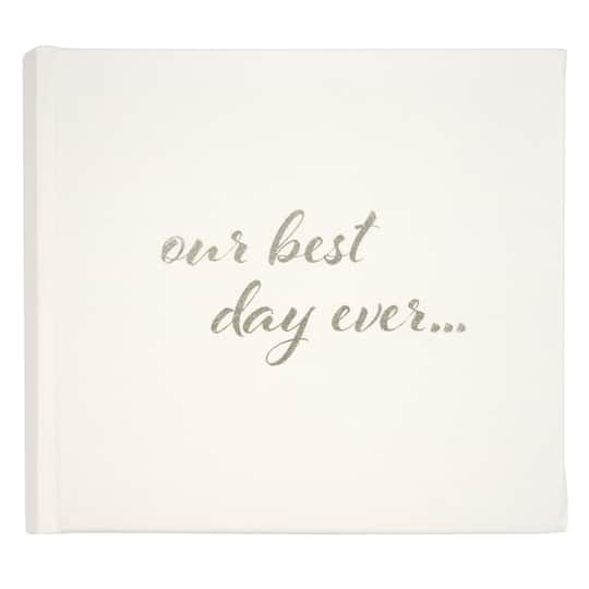 Cream Our Best Day Ever 2-Up Photo Album by Recollections™